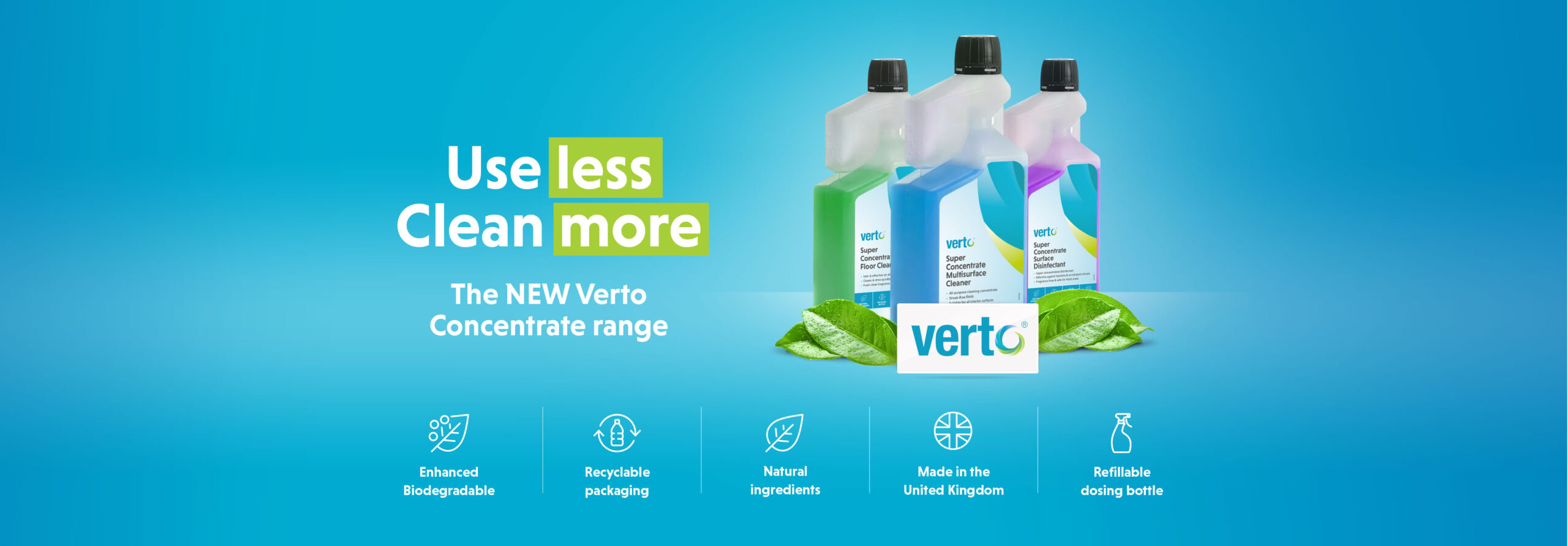 Verto Range Web Banner